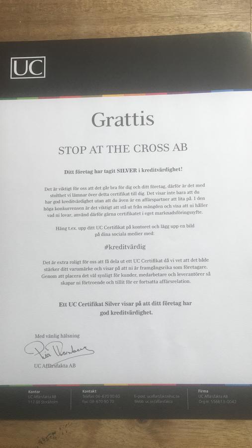 Stop At The Cross Borås Exterior foto